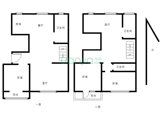 国茂·绿都皇城 3室4厅 南-户型图