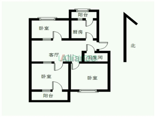 户型好         公摊面积小-户型图