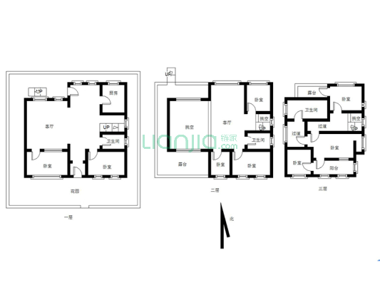 竹语堂     别墅    着急   出售-户型图