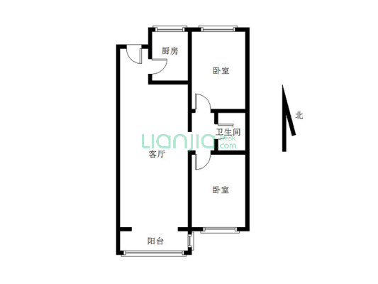 冠云路，70年大产权，人车分流，精装修，方便看房-户型图