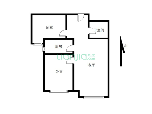 邻高铁站出行方便生活配套齐全药店饭店方便-户型图