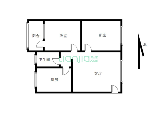 范阳主路， 宜家旺商圈 ， 户型方正，税低-户型图