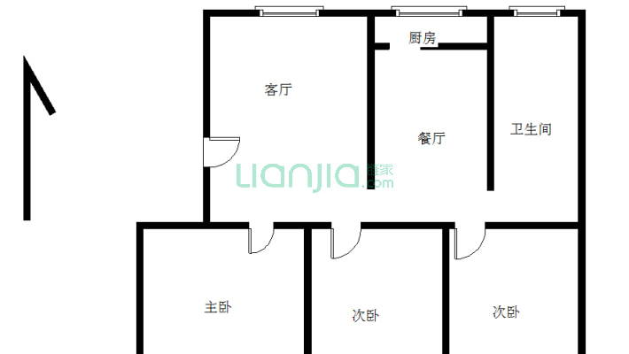 人民银行固安支行家属楼二手房实景图