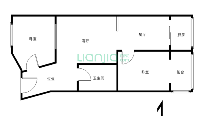 蔬菜站宿舍二手房实景图