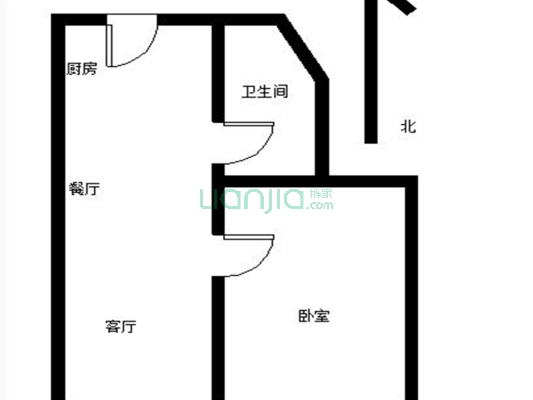 奥体 河畔边 一室 清水 南向 可贷款