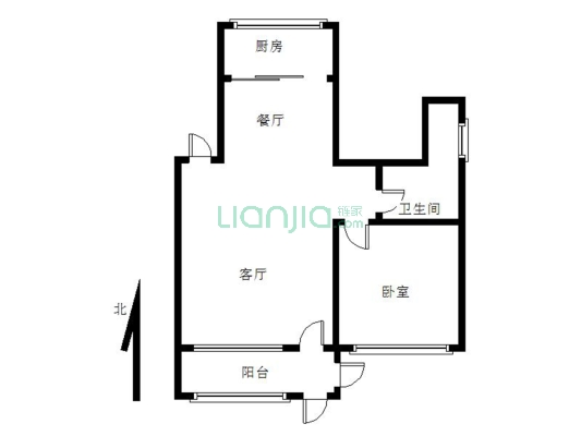 硅谷假日 1室2厅 南 北