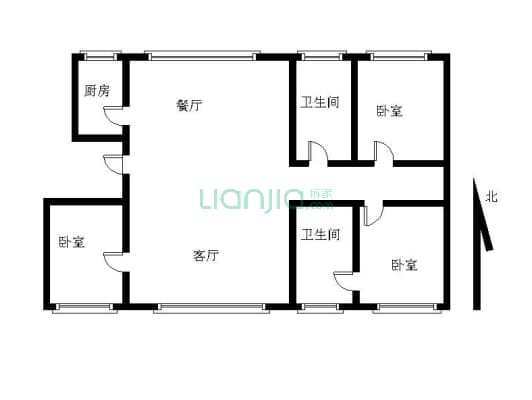 东港星光域二期精装70年 三室两厅南北通厅保持好