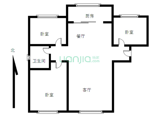 高新园区龙王塘樱花园精装三室全新交付