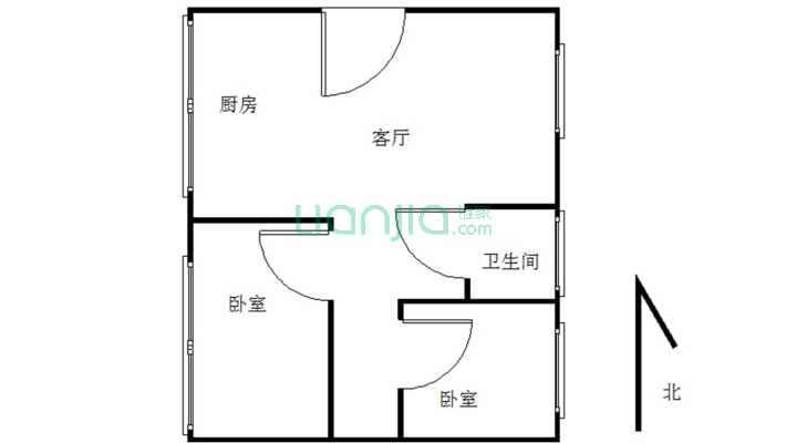 净月新园小区二手房实景图