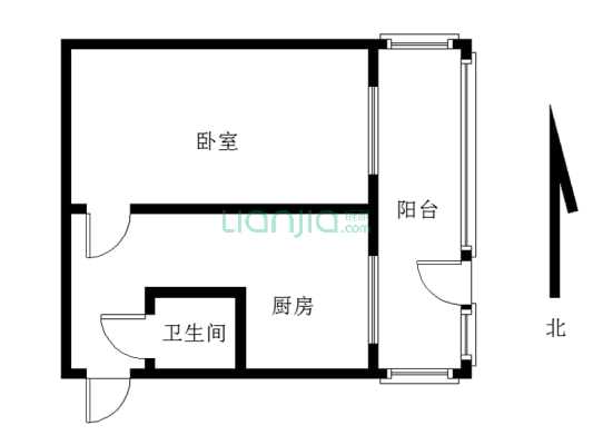 一樓層一室一廳價格合適商圈地帶