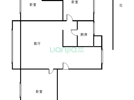 丽景花园 4室1厅 南 北