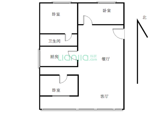 滟紫台 3室1厅 南 北