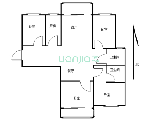 城东好房 小区环境好 满五年 户型正气 两房南