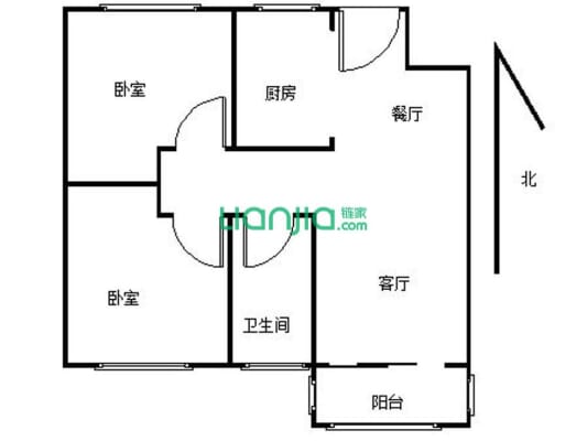 启迪物业 次新房 采光充足 视野开阔