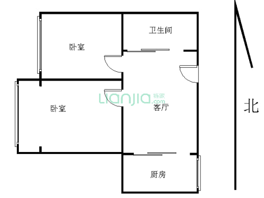 双井巷 2室1厅 西 北