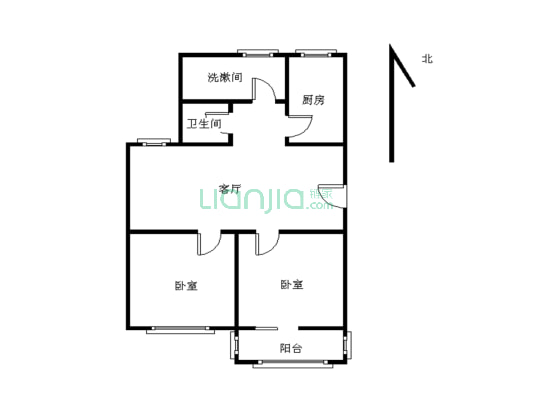 卫桥新村 2室2厅 南