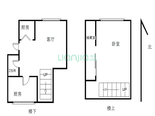 户型方正 采光无遮挡 实用面积大 南北通透