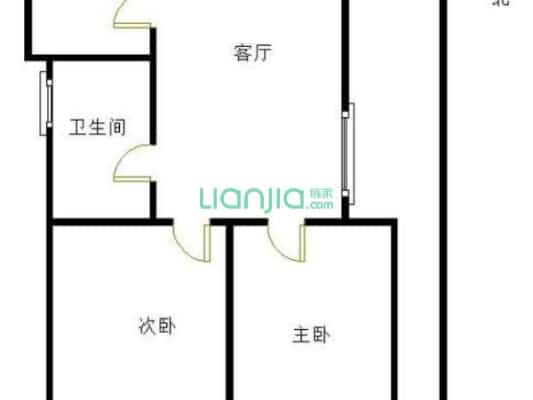 南湾营馨康苑电梯两房 户型方正 视野开阔