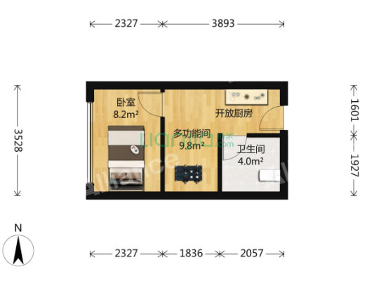 富力城 5室2厅 东南