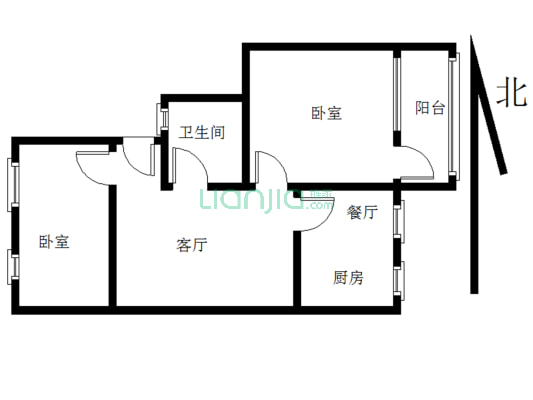 南昌路 3室1厅 南