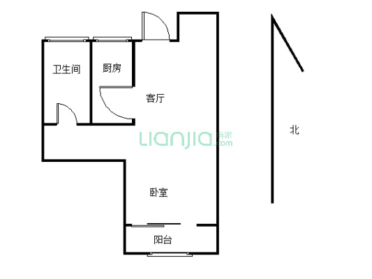 启迪方洲智园 2室2厅 南