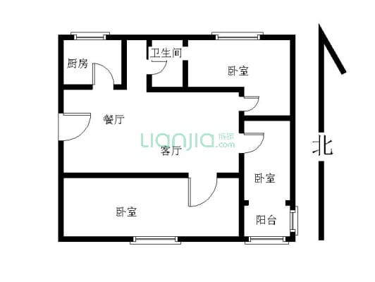 业主换房急售 经典3房 毛坯任意装修