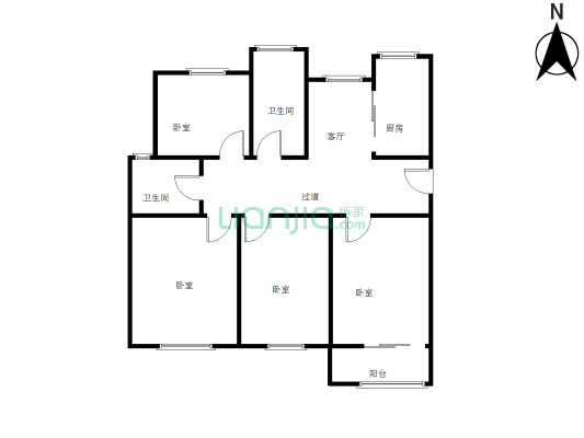 不靠路采光好+看房方便+有钥匙