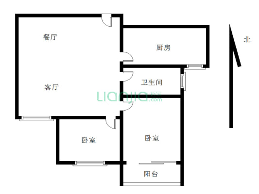 ：此房满两年，中间楼层采光好，户型好两房朝南