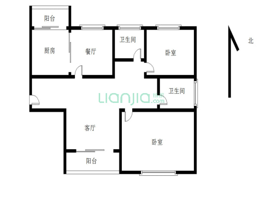 高铁站1000米，精装修大两房，交通便利-柏庐天下