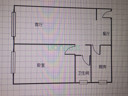 凤凰城 1室1厅 南