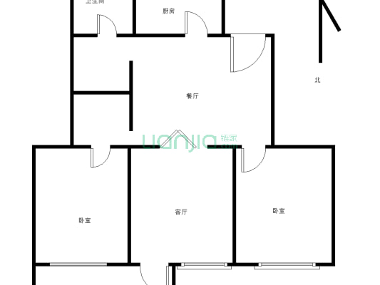 狮山新苑 3室2厅 南