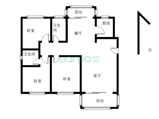 青苑新村六区 3室2厅 南