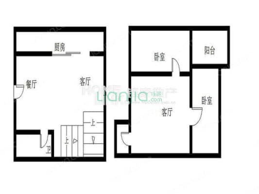 铂金公寓 精装复式两房 自住保养好 看房提前联系