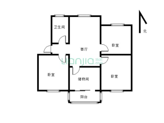 马浜花园 新上中户 房型正气 南北通风户型