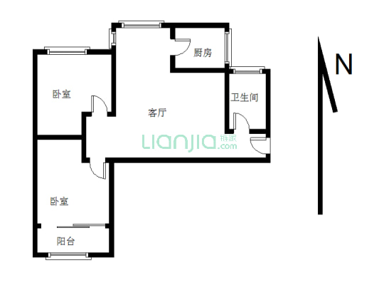 罗马假日 2室2厅 北