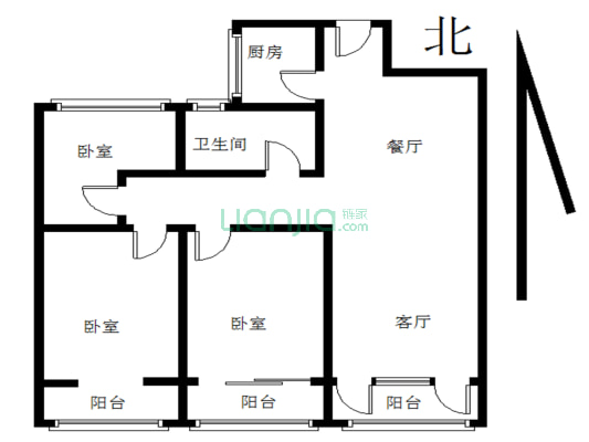 中国铁建国际汇 1室0厅 90万