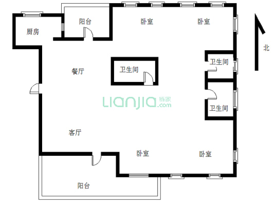 Canhigh紫园奇数层，伸出式露台，全屋地暖空调新风。