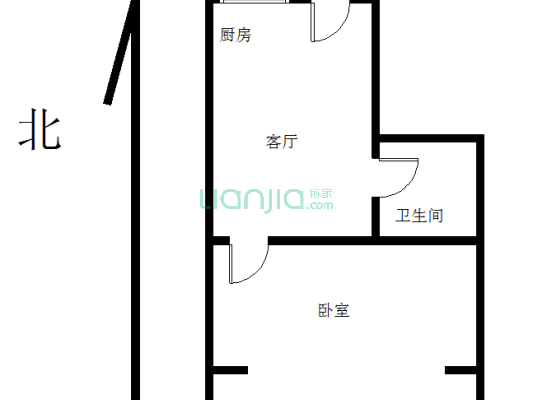 长寿桥中间楼层一房，业主诚心卖