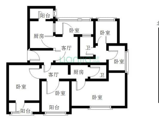 顶楼大平层，私密幸好，采光看景无遮挡