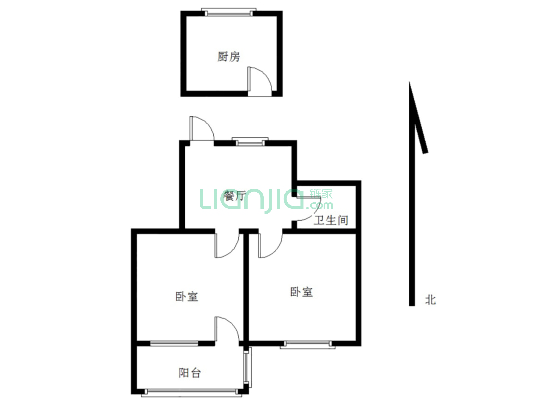 安吉路大两房，户型房正，适合居家