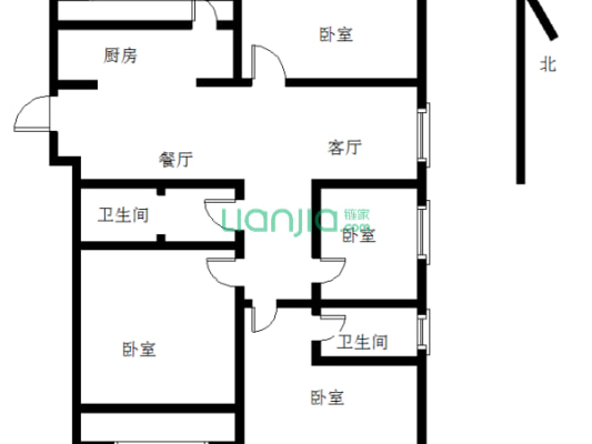 亲亲家园四期 4室2厅 东南