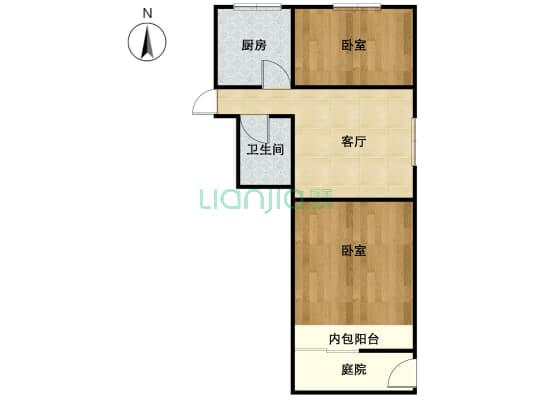 南北户型，户型方正，采光充足，自如装修，诚心出售