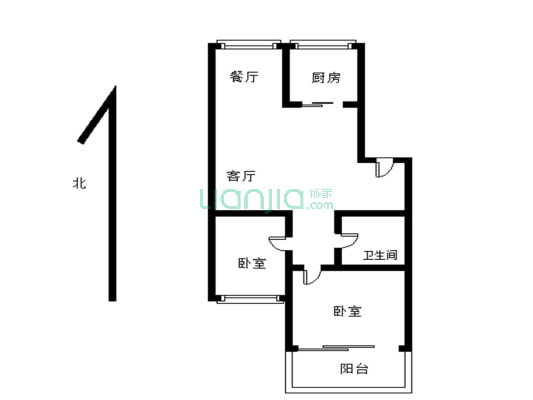 下吕浦三区琴音中层两室户型前后通透位置安静