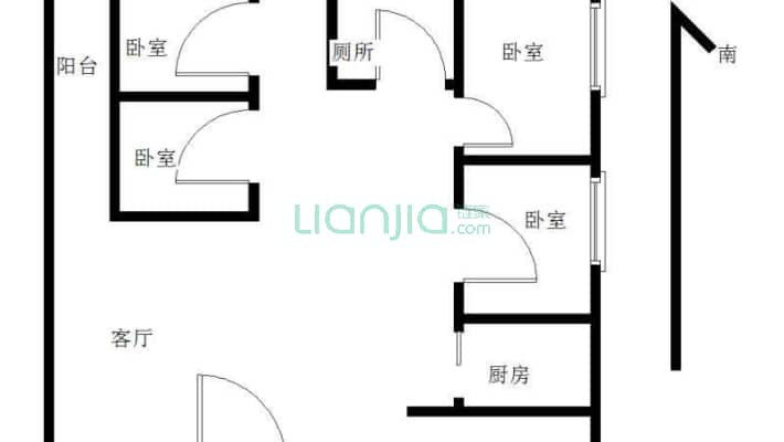 鸿翔南湾二手房实景图