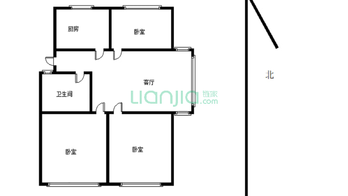 红旗小区二手房实景图