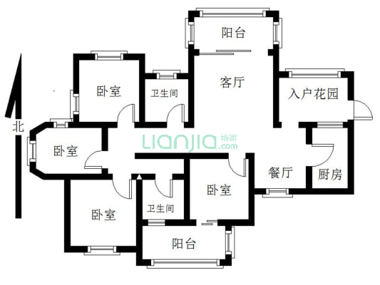 世纪城临滨苑 正规4房中间楼层采光好看房方便诚意出售