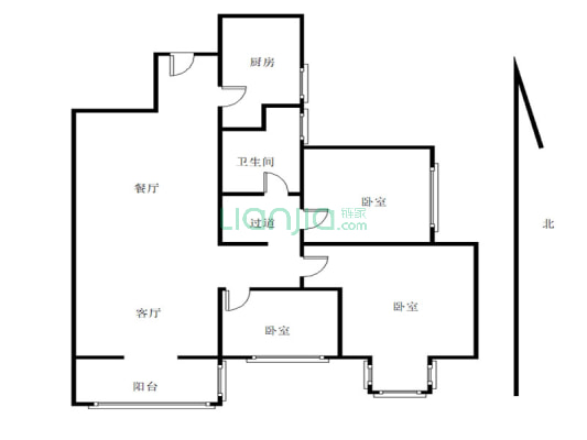 通和南苑  地段佳 合适居住 户型方正