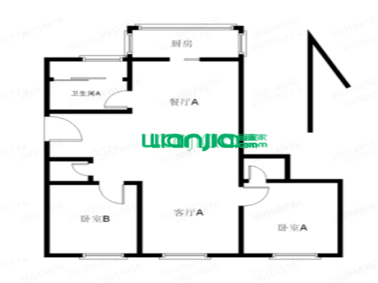 宁国新村 4室2厅 南