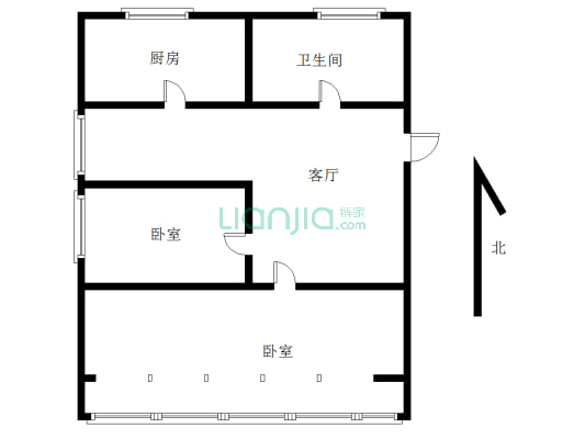 南北通透边户精装修总价低诚心卖