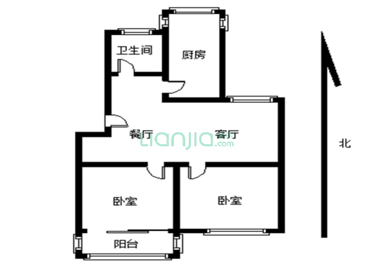 大楊鎮二手房 盛和佳苑二手房 當前房源 基本信息 基本屬性 房屋戶型2